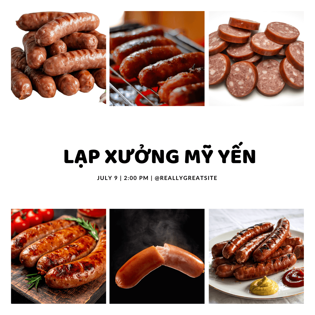 Cách chiên lạp xưởng vàng giòn không bị nứt